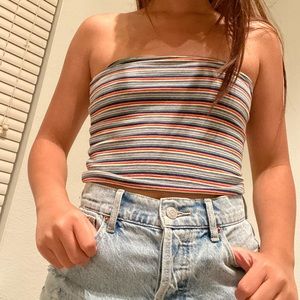 brandy rainbow tube top